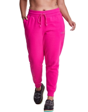 Champion Plus Reverse Weave Kadın Pantolon Pembe | GV4025637