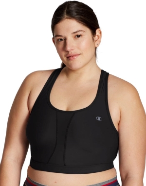 Champion Plus Vented Kadın Spor Sütyeni Siyah | FB4859617