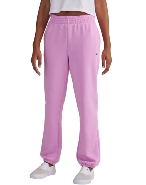 Champion Powerblend Fleece Boyfriend Kadın Pantolon Pembe | HO2103465