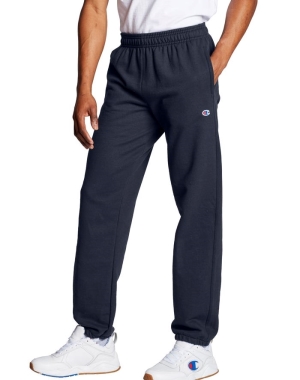 Champion Powerblend Fleece Relaxed Bottom Erkek Şort Lacivert | JZ5430897