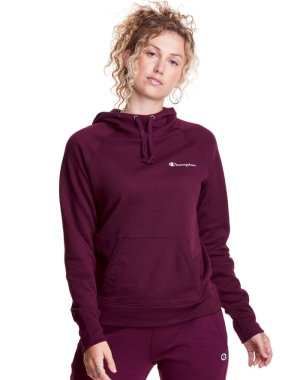 Champion Powerblend Script Logo Kadın Ceket Koyu Mor | BP9410273