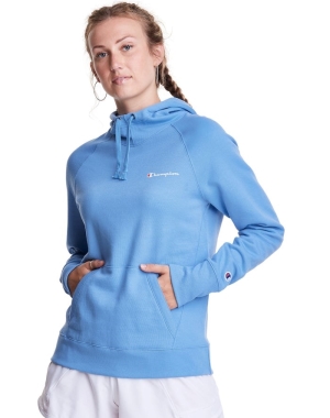 Champion Powerblend Script Logo Kadın Ceket Açık Mavi | GC3761480