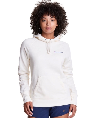 Champion Powerblend Script Logo Kadın Ceket Beyaz | HQ3298147