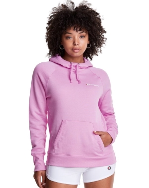 Champion Powerblend Script Logo Kadın Ceket Pembe | RD9680547