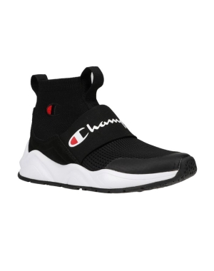 Champion Rally Pro Kadın Spor Ayakkabı Siyah Beyaz | VQ3406581