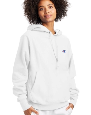 Champion Reverse Weave Boyfriend Kadın Ceket Beyaz | MW6289475