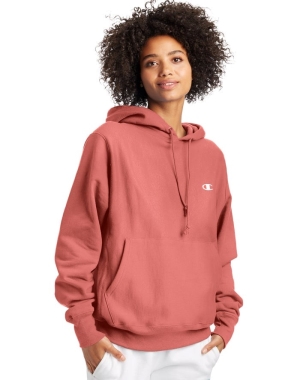 Champion Reverse Weave Boyfriend Kadın Ceket Mercan | VG7180546