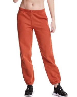 Champion Reverse Weave Boyfriend Kadın Şort Turuncu | LN6471238