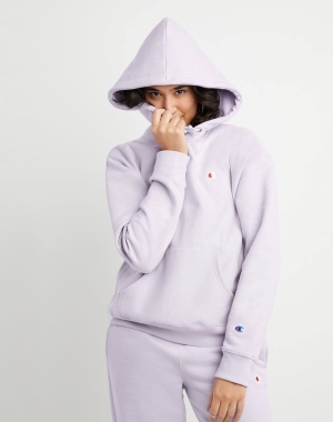 Champion Reverse Weave C Logo Kadın Eşofman Altı Açık Mor | RJ4157396