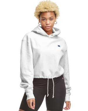 Champion Reverse Weave Cinch Bottom Kadın Eşofman Altı Beyaz | FL6412903