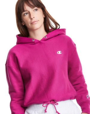 Champion Reverse Weave Cinch Bottom Kadın Eşofman Altı Pembe | JC0372564