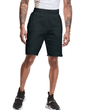 Champion Reverse Weave Cut-Off Erkek Şort Siyah | ID5709864