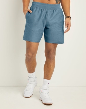 Champion Reverse Weave Cut-Off Erkek Şort Mavi | JT4189237
