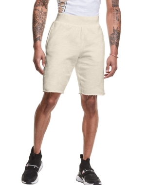 Champion Reverse Weave Cut-Off Erkek Şort Krema | OY7835091