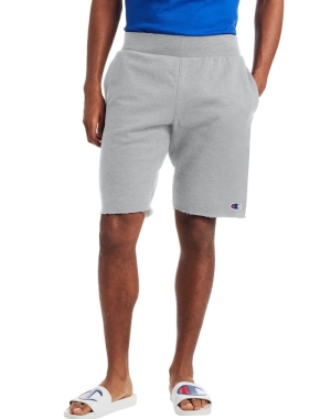 Champion Reverse Weave Cut-Off Erkek Şort Gri | SX0481539