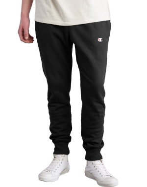 Champion Reverse Weave Erkek Eşofman Altı Siyah | QY3619754