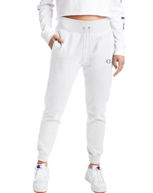 Champion Reverse Weave Kadın Pantolon Beyaz | HT7483029