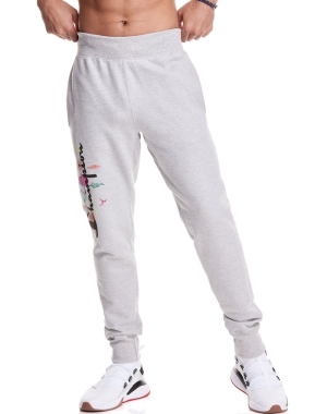 Champion Reverse Weave Lunar C With Lanterns Erkek Eşofman Altı Gri | NI1086745