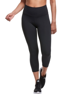 Champion Soft Touch Crop Kadın Spor Sütyeni Siyah | NI4680527