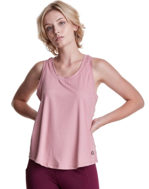 Champion Soft Touch Cutout Kadın Tişört Pembe | TF1653270