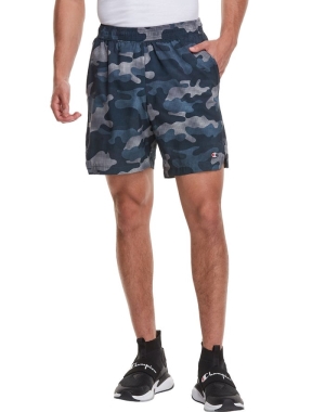 Champion Spor Print No Liner Erkek Şort Camo | QA6021387