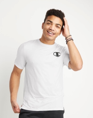 Champion Spor Ripple Effect Erkek Tişört Beyaz | PA4916705
