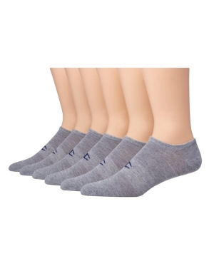 Champion Super No Show 6 Pairs Erkek Çorap Gri | UL3695847
