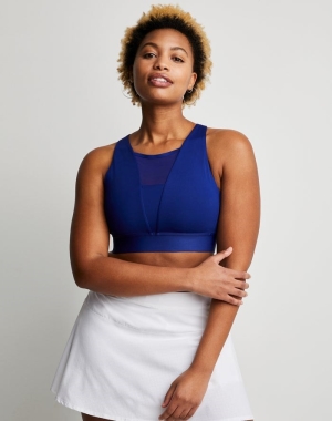 Champion The Absolute Shape Max Kadın Spor Sütyeni Mavi | LT3704862