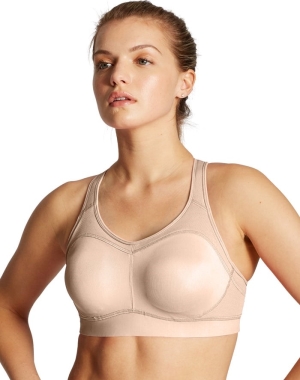 Champion The Distance Underwire 2.0 Kadın Spor Sütyeni Bej Rengi | AL5281706