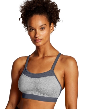 Champion The Show-Off Kadın Spor Sütyeni Gri | NP4613750