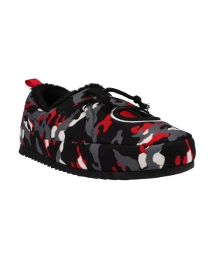 Champion University Camo Erkek Spor Ayakkabı Siyah Kırmızı | YB3024679