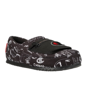 Champion University Pack Doodle Erkek Spor Ayakkabı Siyah Beyaz | CU0719346