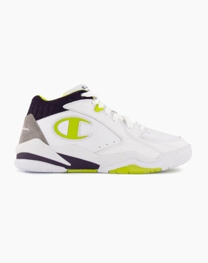 Champion Zone 93 Mid Cut-Cut Erkek Spor Ayakkabı Yeşil | BR8457162