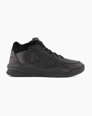 Champion Zone 93 Mid Cut-Cut Erkek Spor Ayakkabı Siyah | SE0231675