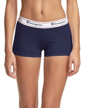 Champion logo Kadın Spor Sütyeni Lacivert | ZI7532460